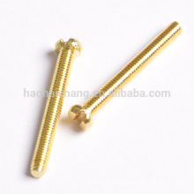 customized phillip slotted brass decorative screw